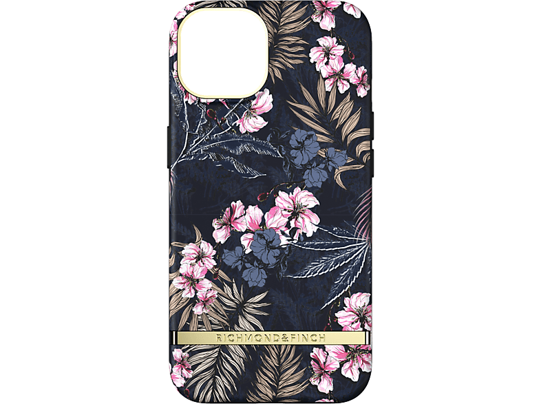 Tasche Lila Backcover, RICHMOND iPhone 13, iPhone Apple, Blumendschungel, & FINCH