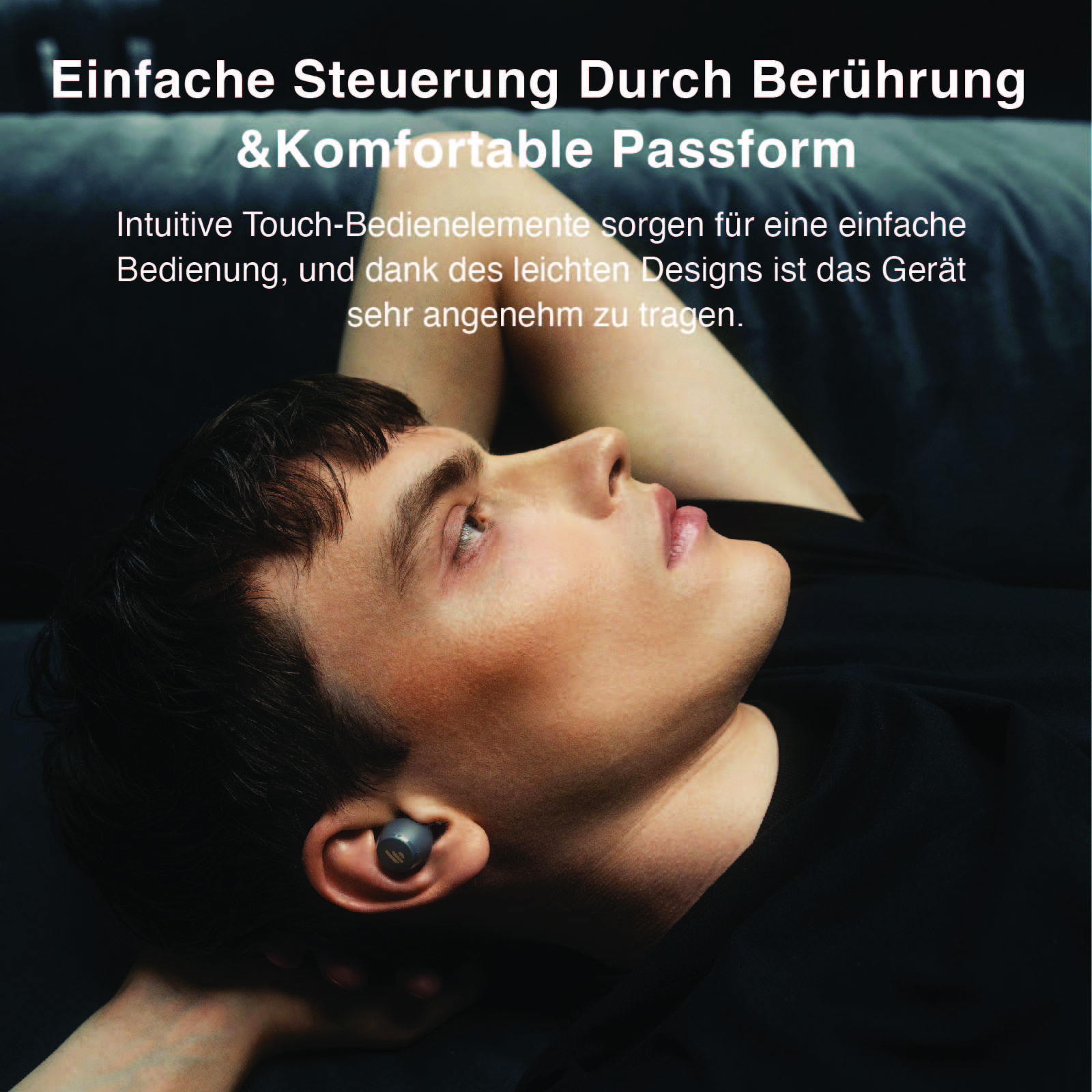 Bluetooth EDIFIER Grau X3 Lite, In-ear Bluetooth-Kopfhörer