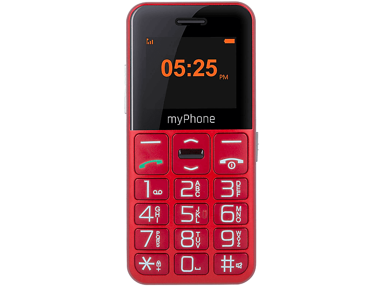 MYPHONE Halo Easy Telefone, Rot