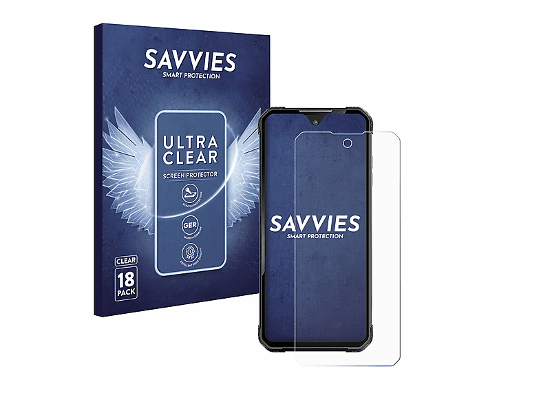 SAVVIES 18x klare Schutzfolie(für iiiF150 Air 1 Ultra Plus (2023))