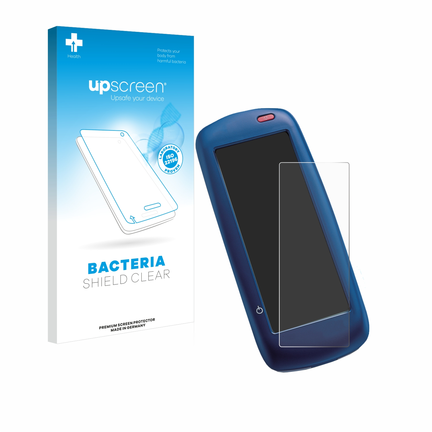 Schutzfolie(für UPSCREEN N´Vision Medtronic 8840) antibakteriell klare