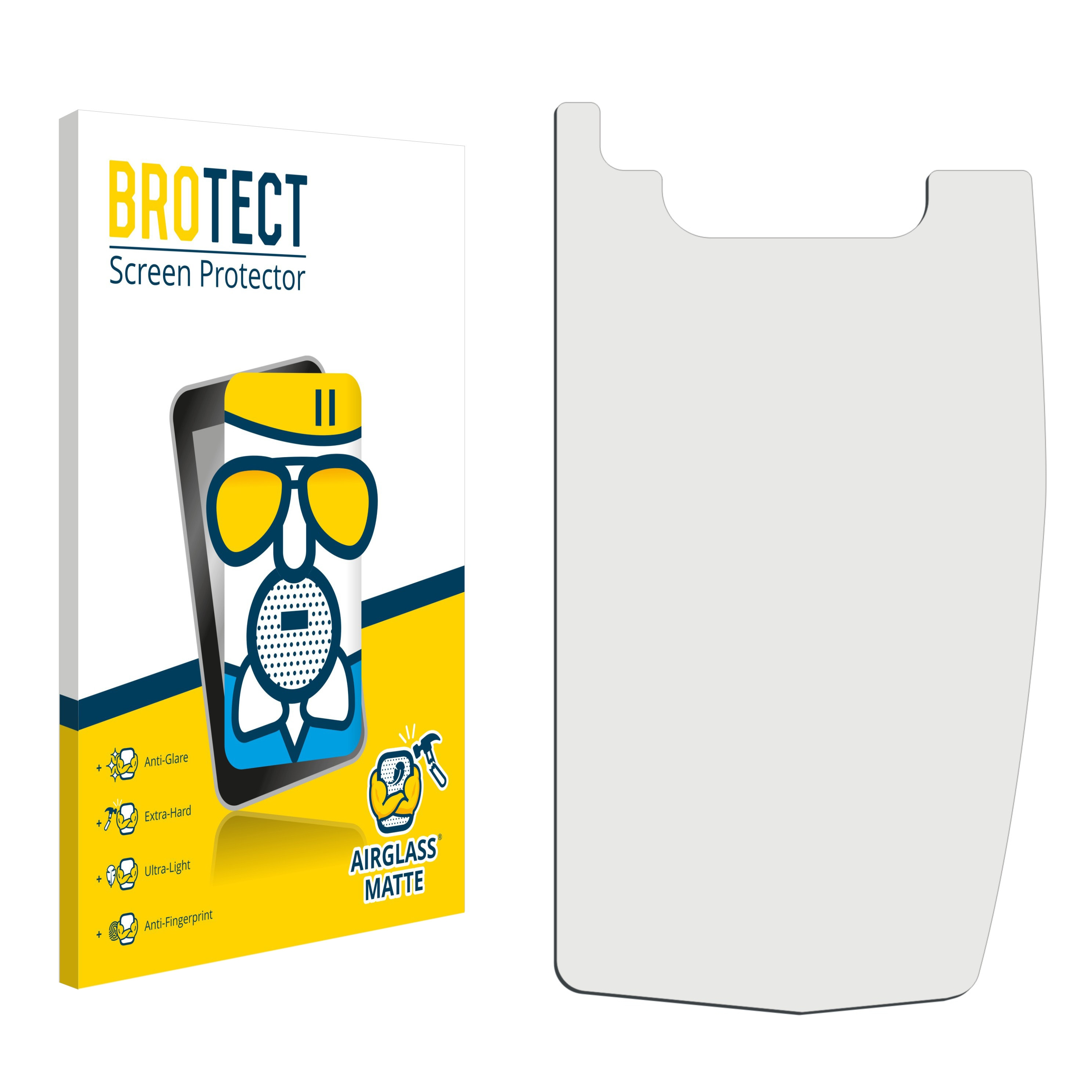 BROTECT Airglass matte Schutzfolie(für Sanwa MT MT 44 5) 