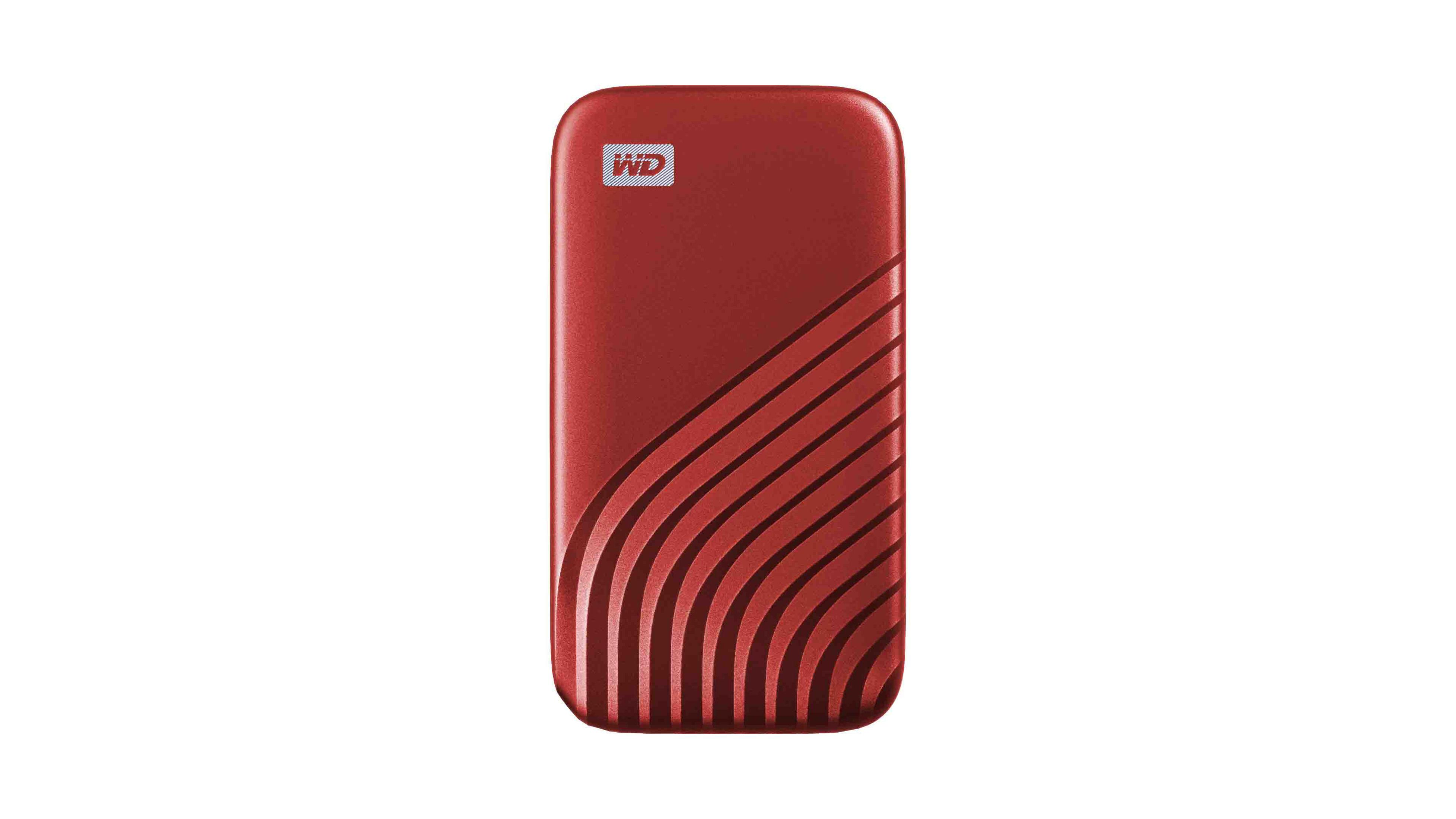 extern, 500GB 2,5 GB DIGITAL Rot 500 SSD, Zoll, RED WESTERN SSD, WDBAGF5000ARD-WESN