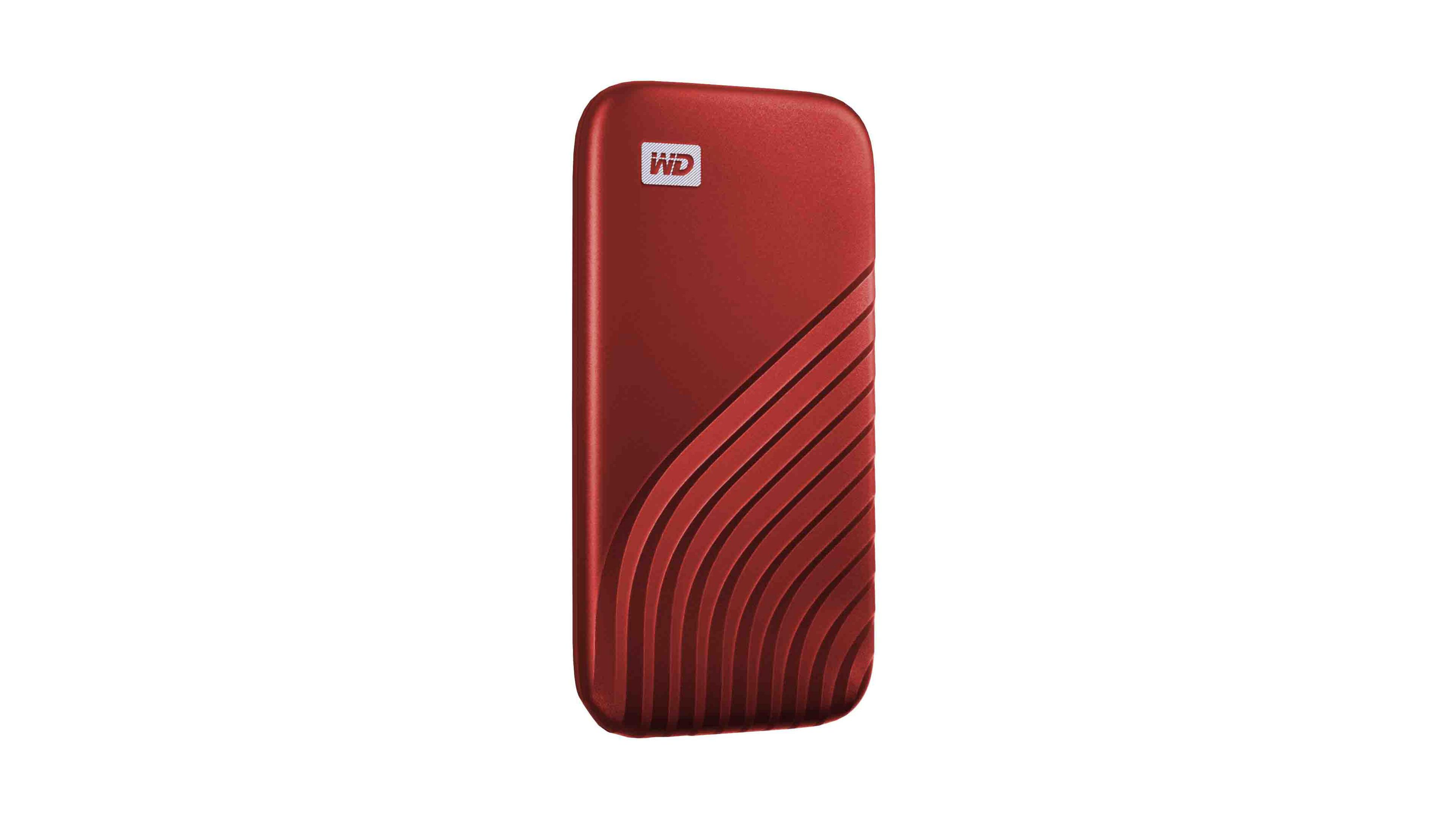 WESTERN DIGITAL SSD, GB 500GB extern, SSD, RED WDBAGF5000ARD-WESN Rot 2,5 500 Zoll