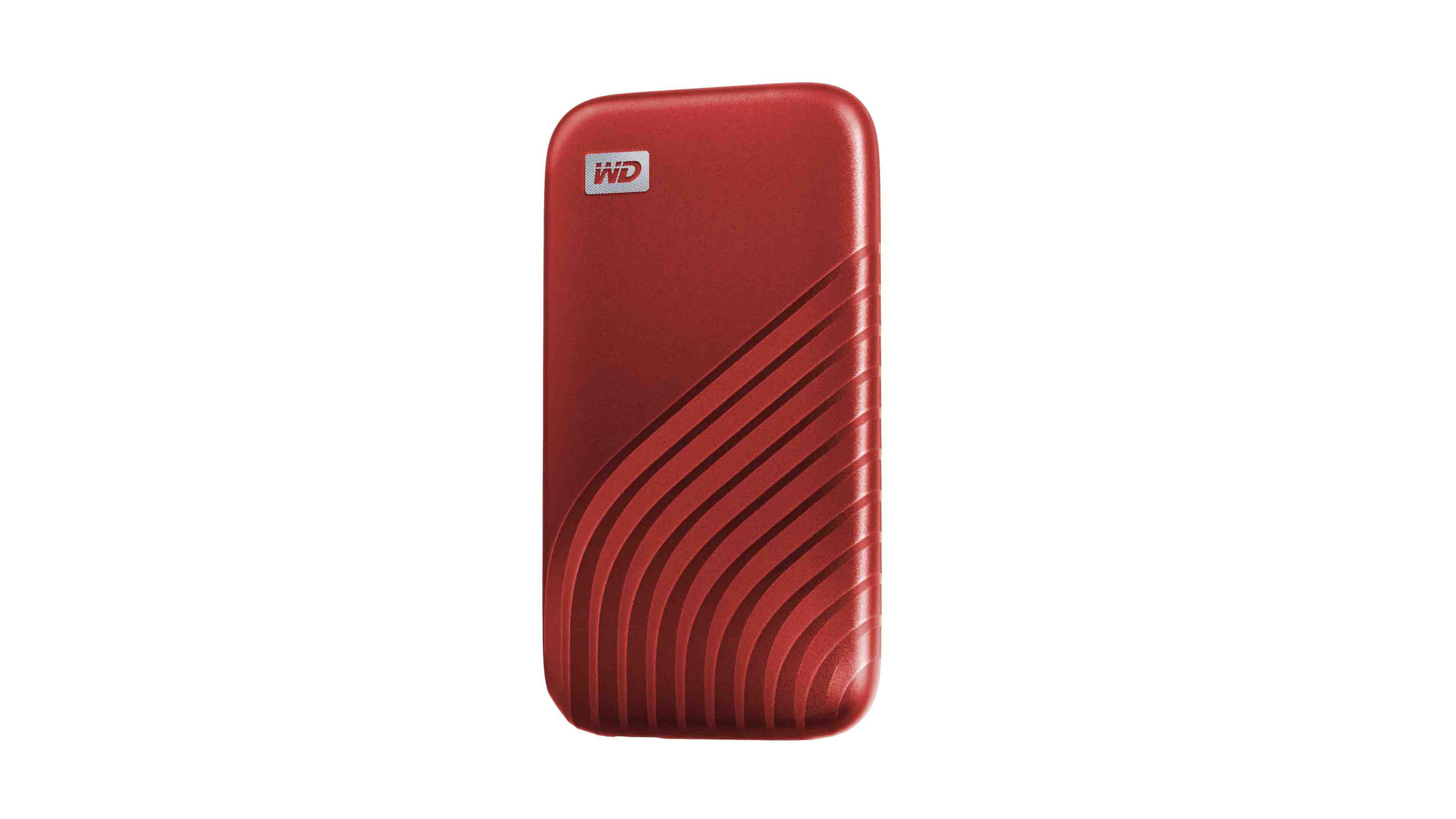 WESTERN DIGITAL SSD, GB 500GB extern, SSD, RED WDBAGF5000ARD-WESN Rot 2,5 500 Zoll