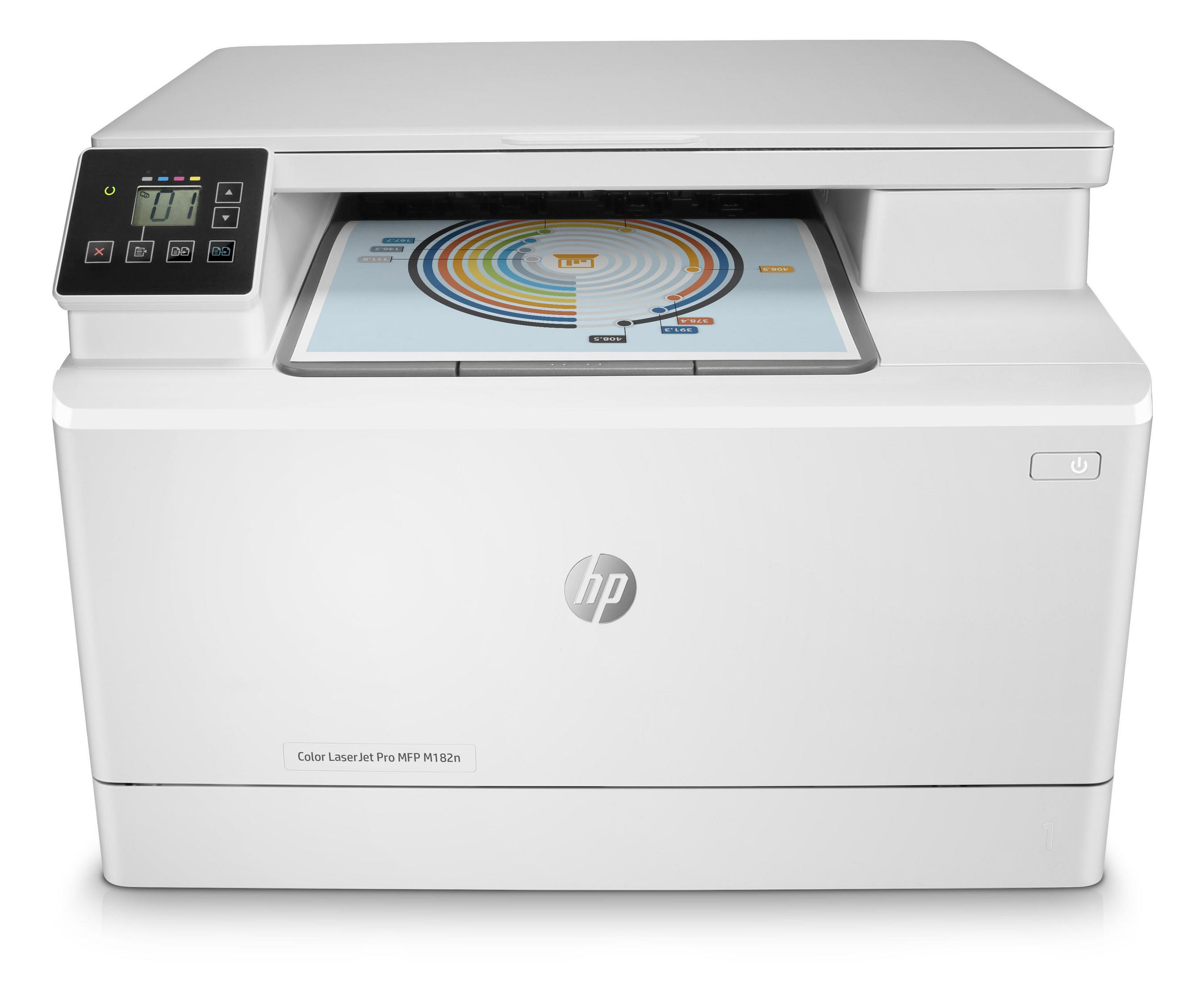 HP COLOR LASERJET PRO Laser Laserdrucker M182N Netzwerkfähig MFP