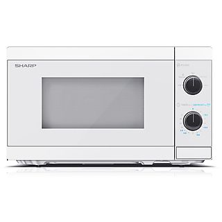 Microondas libre instalación - SHARP YC-MS01EC, 800 W, 5 potencia, 20 l, Inox