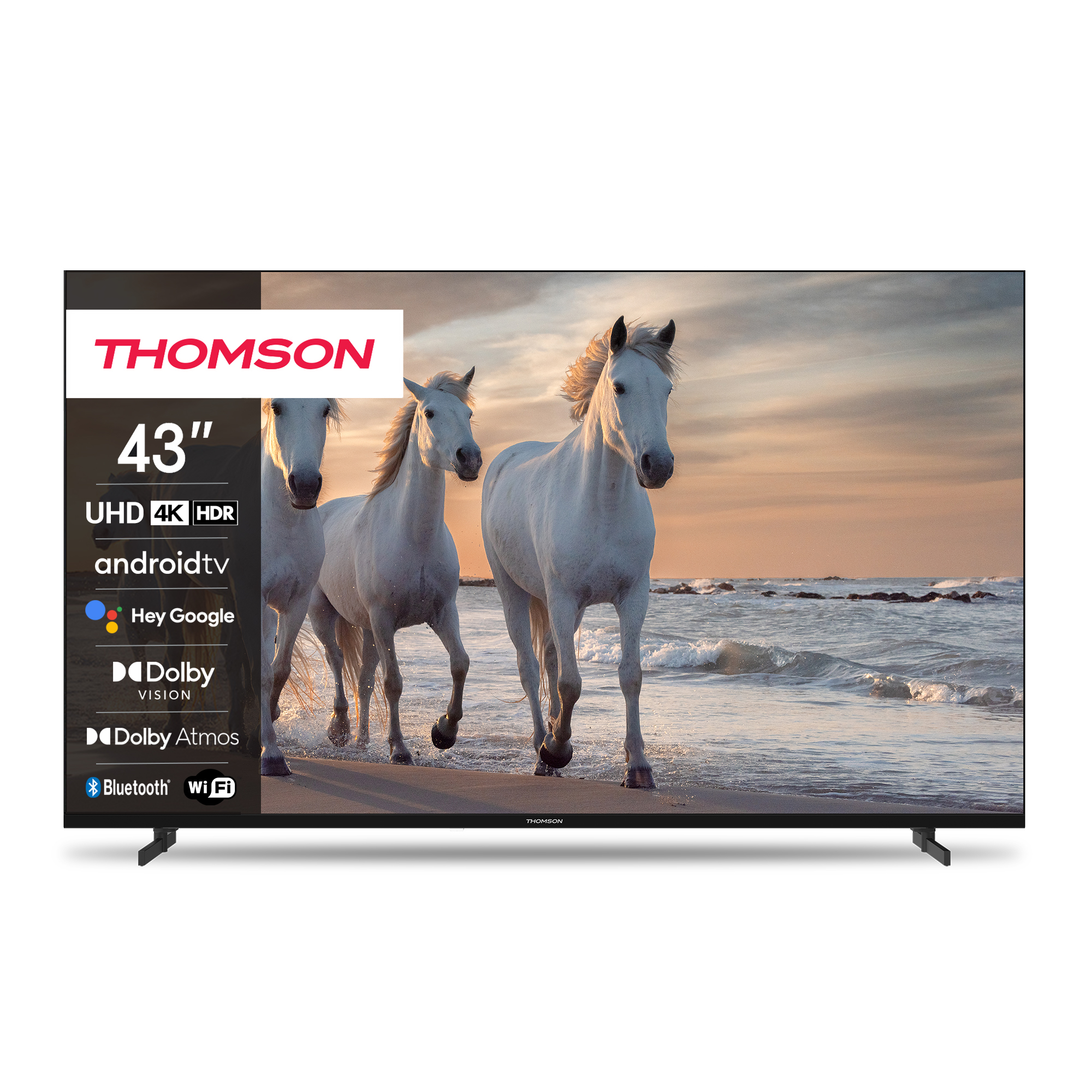 43 THOMSON LED (Flat, 4K, 43UA5S13 TV) Zoll 109 UHD SMART TV cm, /