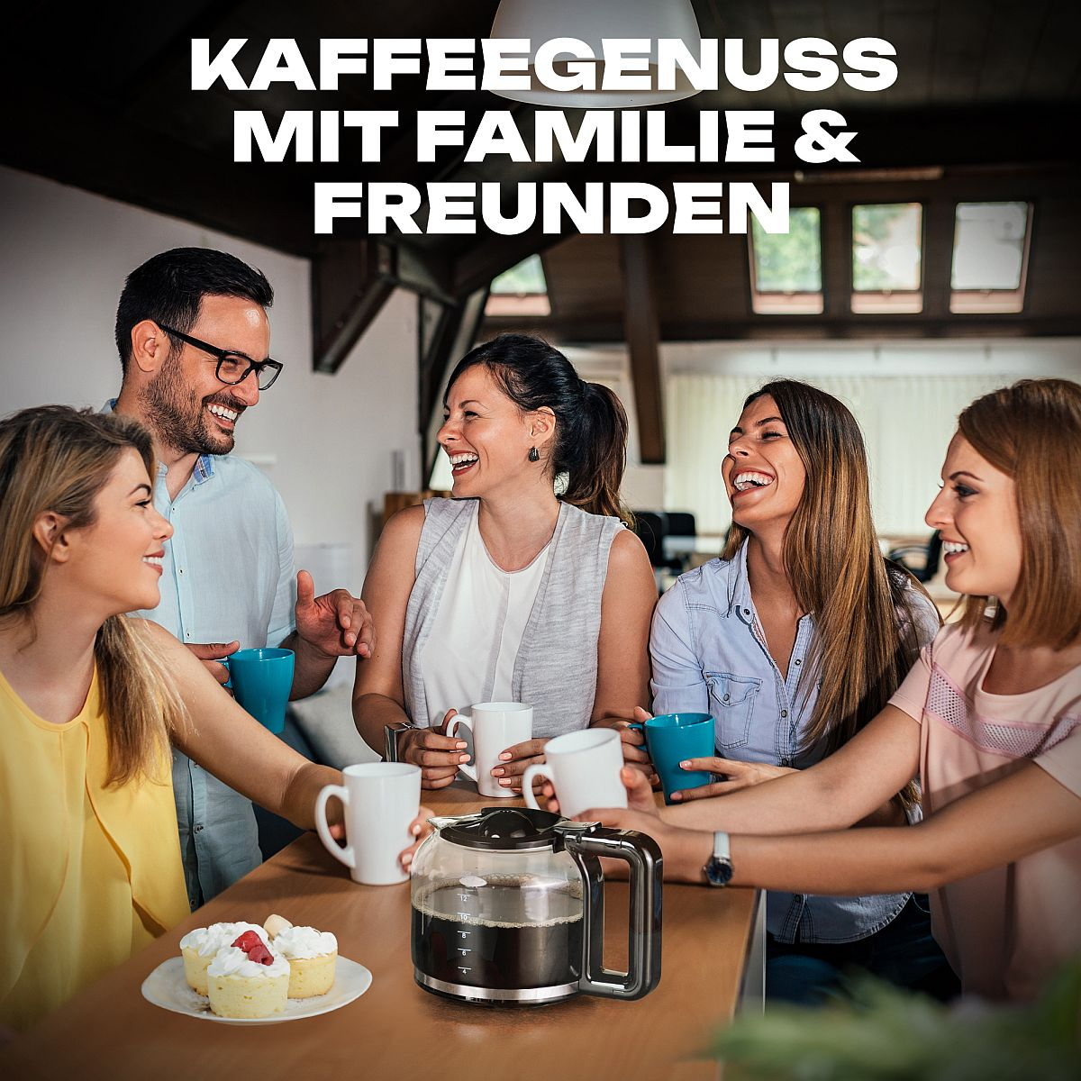 PROFICOOK PC-KA 1169 Kaffeemaschine Silber