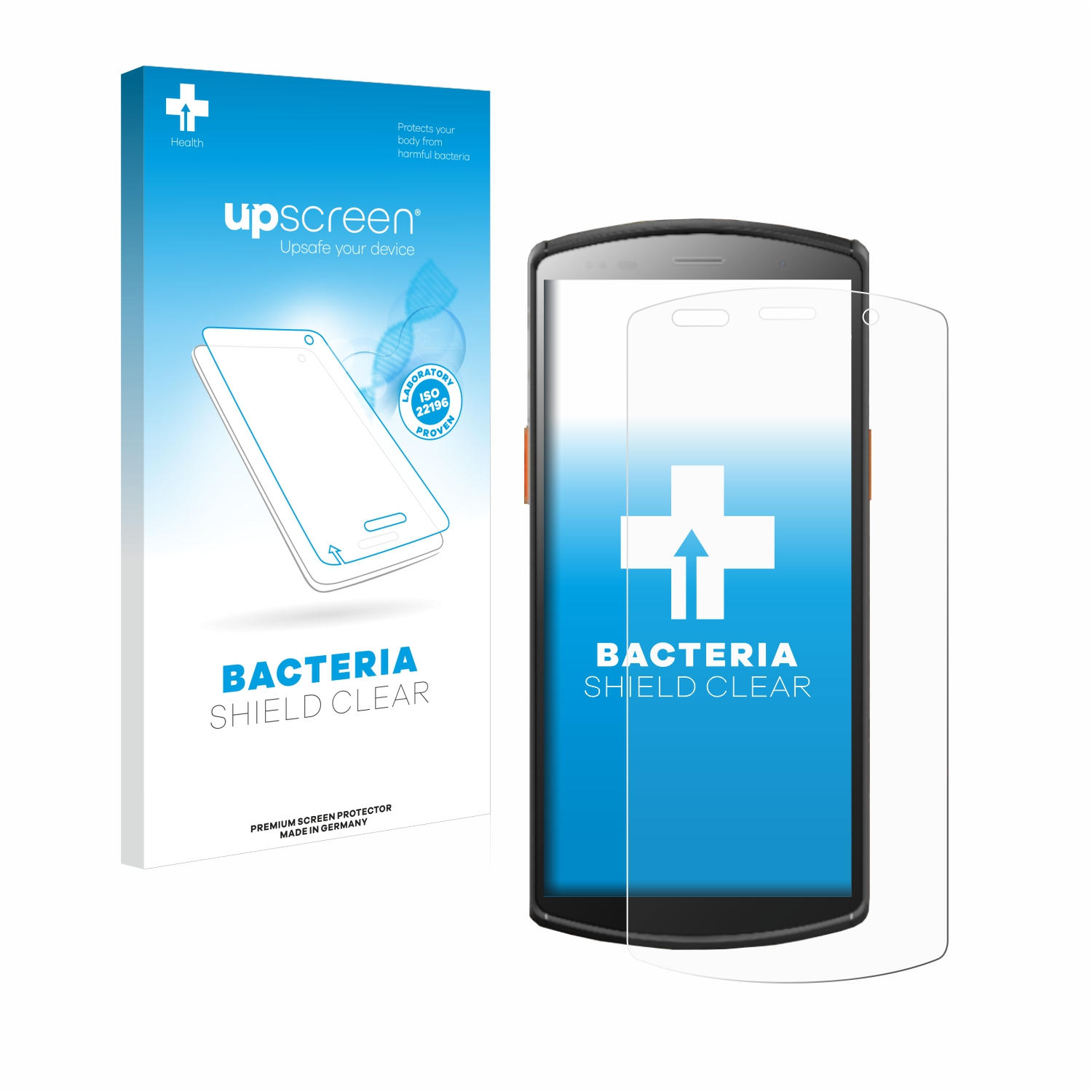 UPSCREEN antibakteriell klare Schutzfolie(für Fieldbook F57G2)