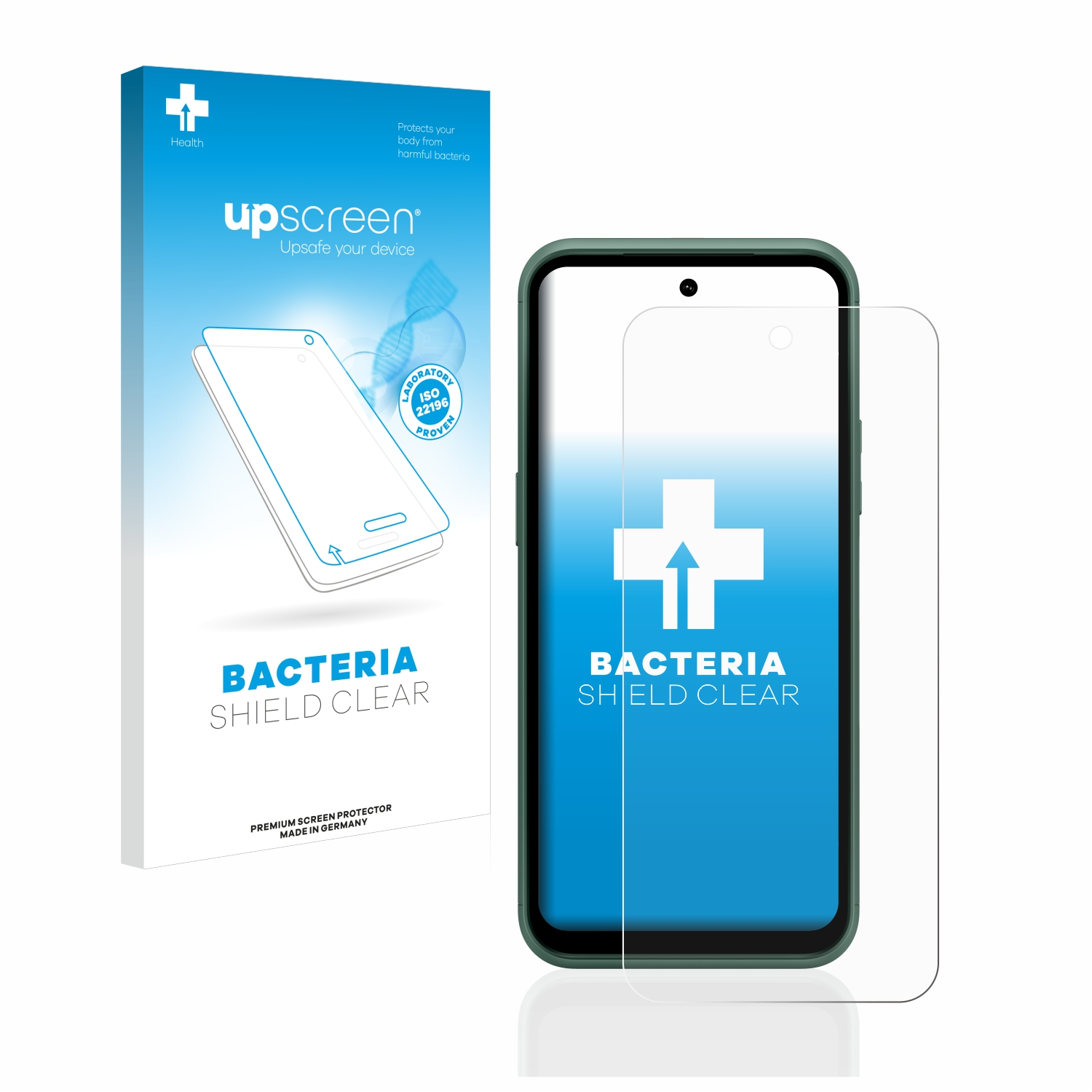 UPSCREEN antibakteriell klare Schutzfolie(für Nokia XR21)