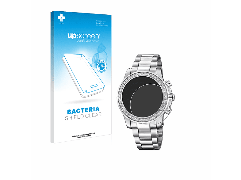 UPSCREEN antibakteriell klare Schutzfolie(für Jaguar Connected Lady Smartwatch (J980/3))