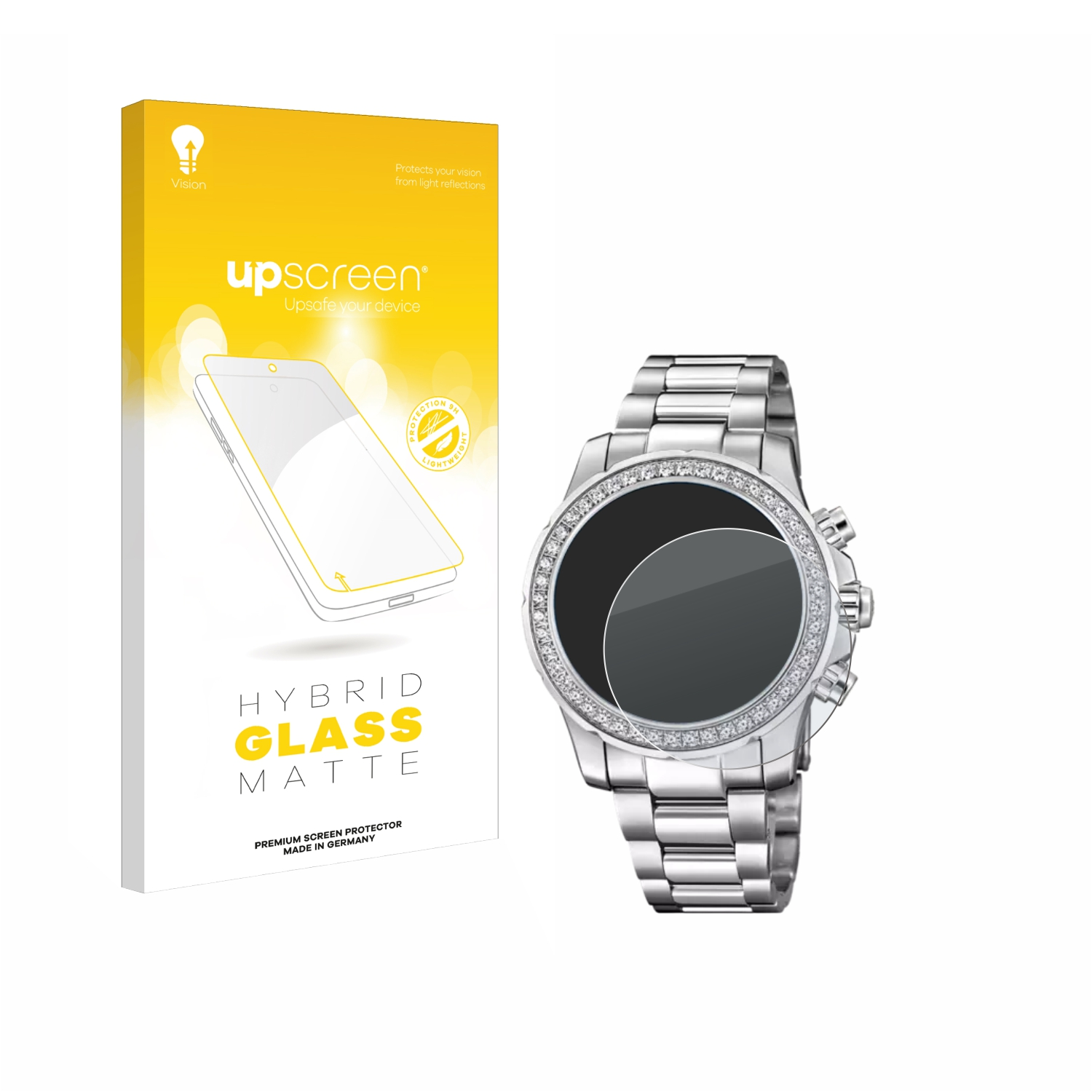 UPSCREEN matte Smartwatch Schutzfolie(für Lady Jaguar (J980/3)) Connected