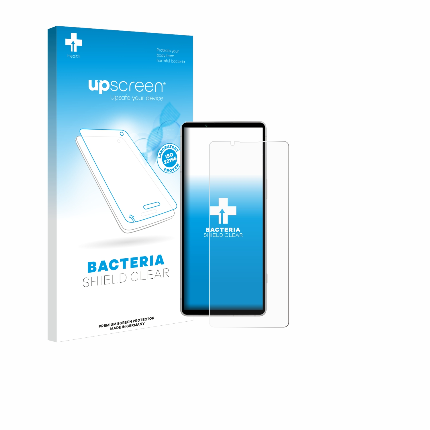UPSCREEN antibakteriell klare Schutzfolie(für 5 V) Xperia Sony
