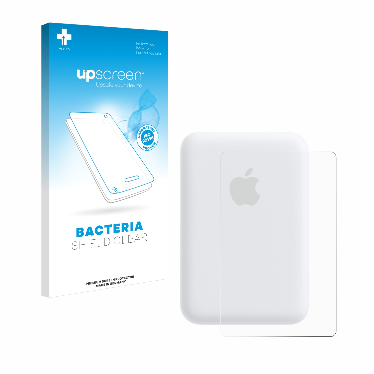 UPSCREEN antibakteriell klare Battery) Schutzfolie(für MagSafe Apple
