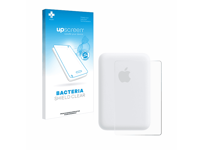 Apple MagSafe UPSCREEN Battery) antibakteriell Schutzfolie(für klare