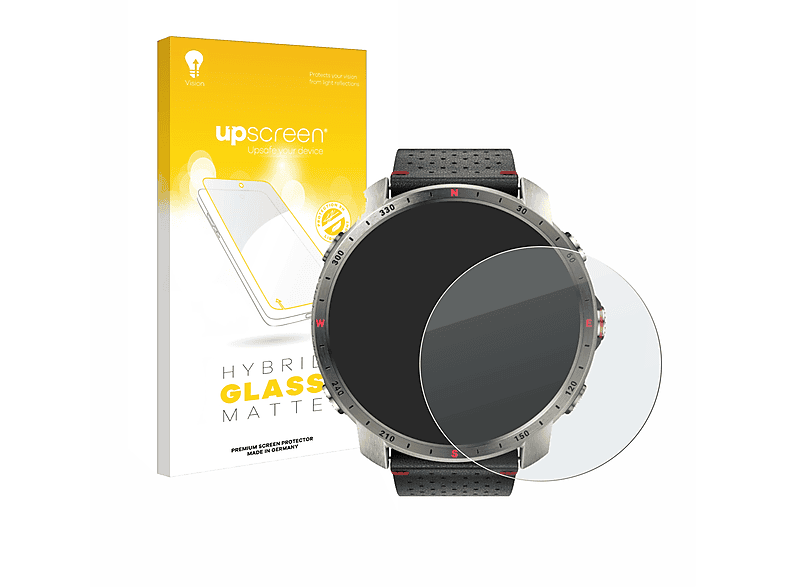 UPSCREEN matte Schutzfolie(für Polar Grit X Pro Titan) | Smartwatch Schutzfolien & Gläser