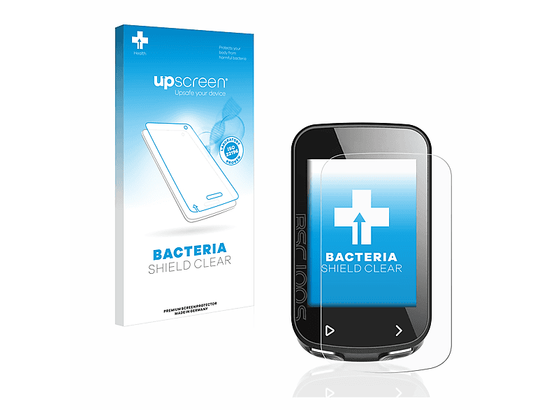 UPSCREEN antibakteriell klare Schutzfolie(für BSC100S) igpsport