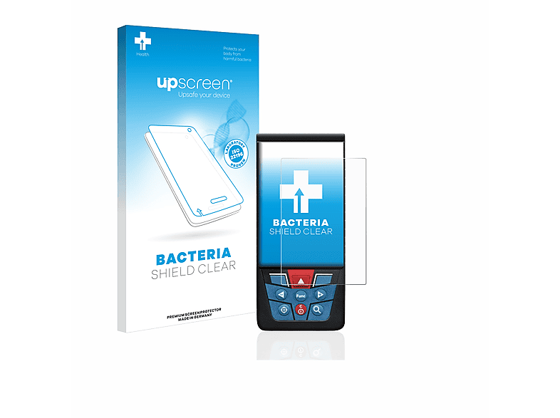 UPSCREEN antibakteriell klare Schutzfolie(für Bosch GLM 100-25c)