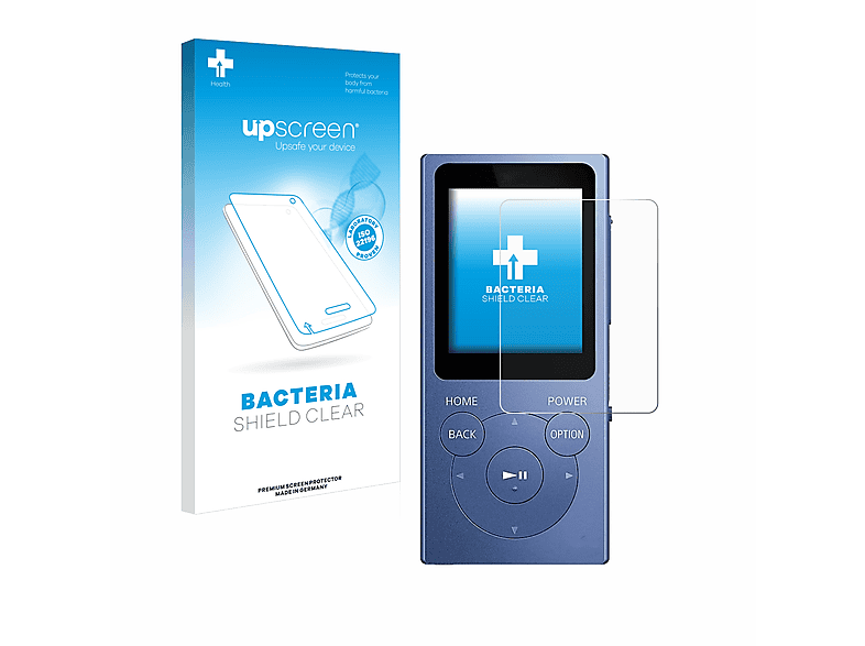 NW-E394) antibakteriell Schutzfolie(für UPSCREEN klare Sony Walkman