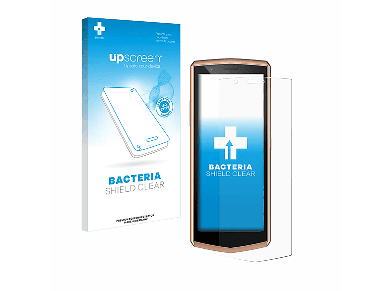 UPSCREEN antibakteriell klare Schutzfolie(für Cubot Pocket 3)