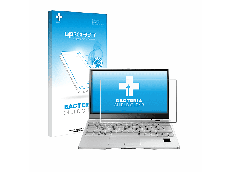 UPSCREEN antibakteriell klare Schutzfolie(für Fujitsu Lifebook U9313X) | Pflege & Schutz