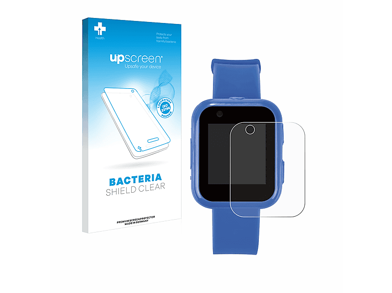UPSCREEN antibakteriell klare Schutzfolie(für SilverCrest Kinder Smartwatch)