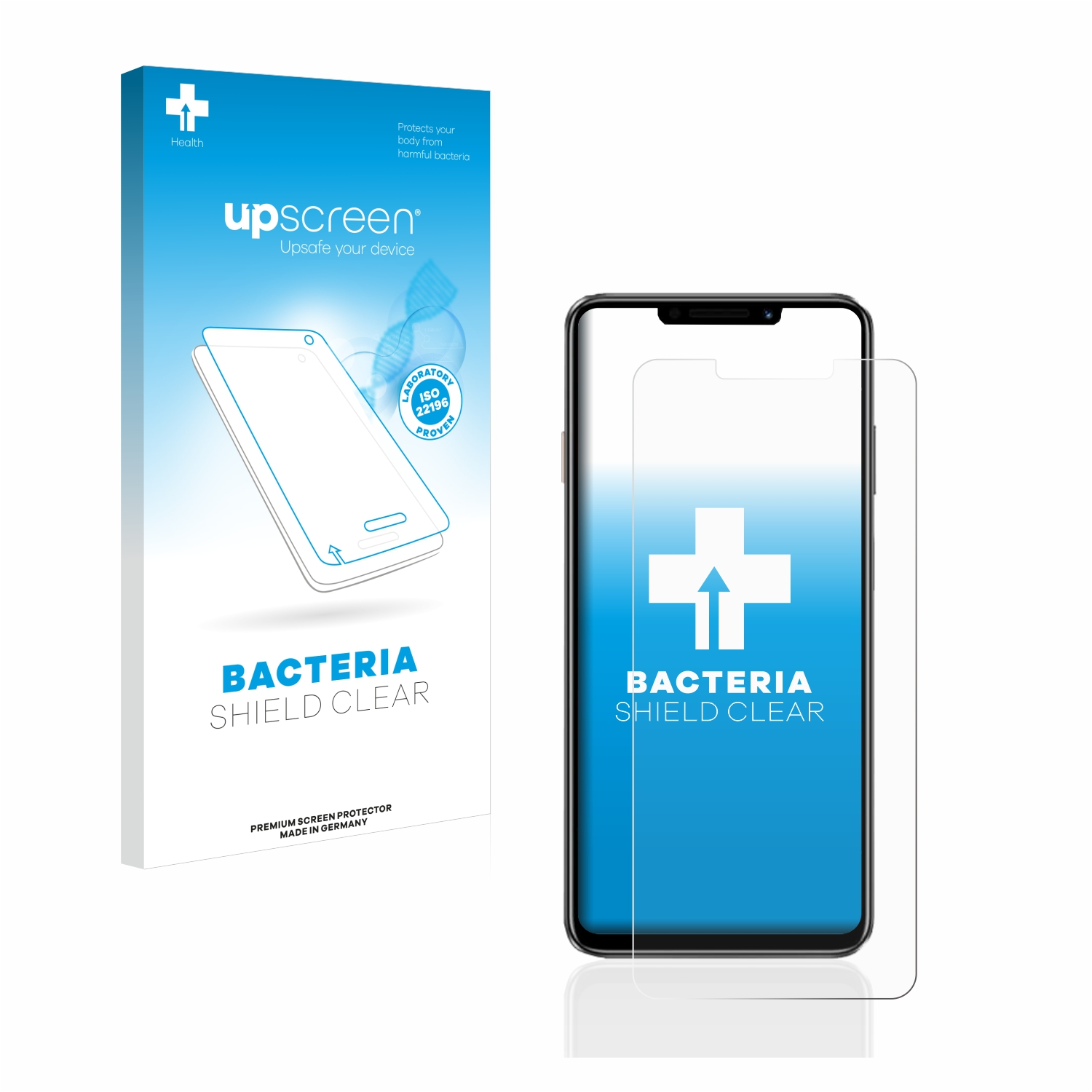 UPSCREEN antibakteriell klare Schutzfolie(für Huawei nova Y91)