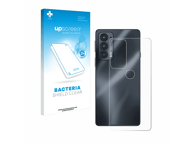UPSCREEN antibakteriell klare Schutzfolie(für Motorola Edge 20)