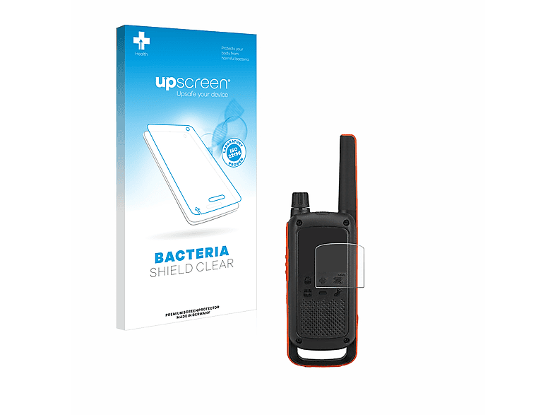 antibakteriell Talkabout klare T82) Motorola Schutzfolie(für UPSCREEN