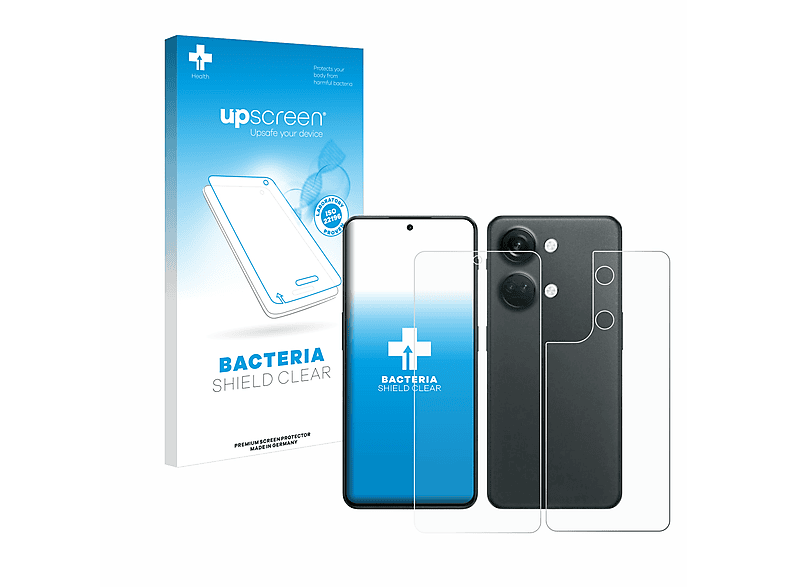 UPSCREEN antibakteriell klare Schutzfolie(für OnePlus Nord 3 5G)