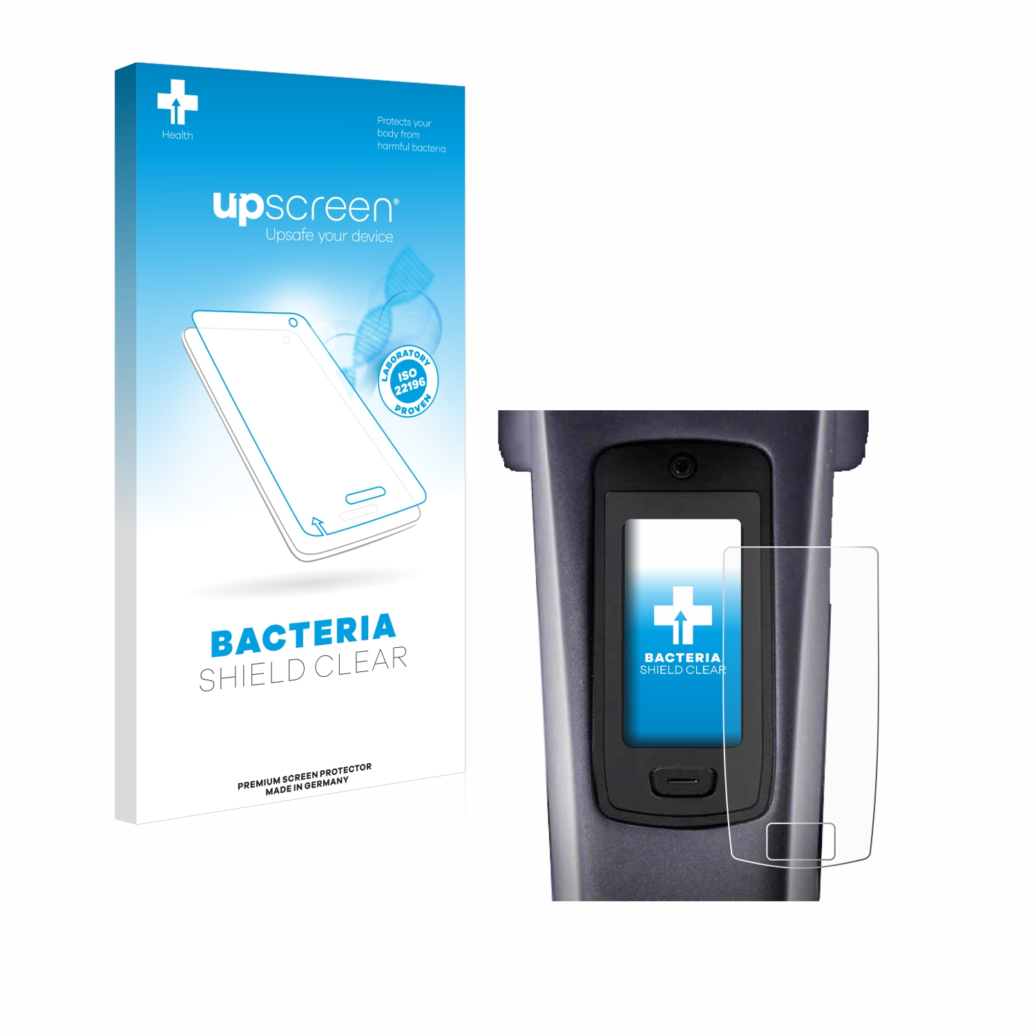 UPSCREEN antibakteriell klare Schutzfolie(für TQ E-Bike HPR50 System)