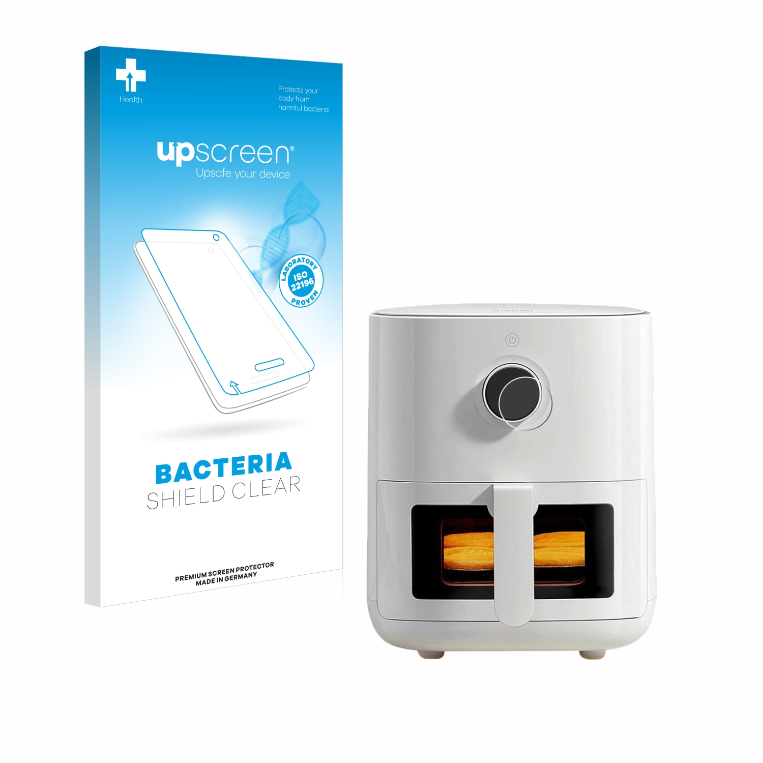 UPSCREEN antibakteriell klare Schutzfolie(für Xiaomi Airfryer MAF05) Smart Mi