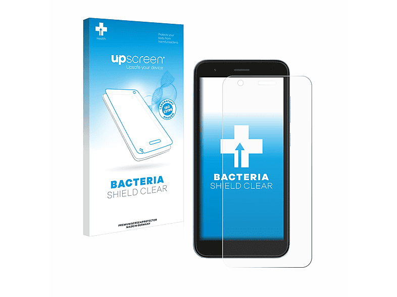 UPSCREEN antibakteriell klare Schutzfolie(für Itel A27) | Displayschutzfolien & Gläser