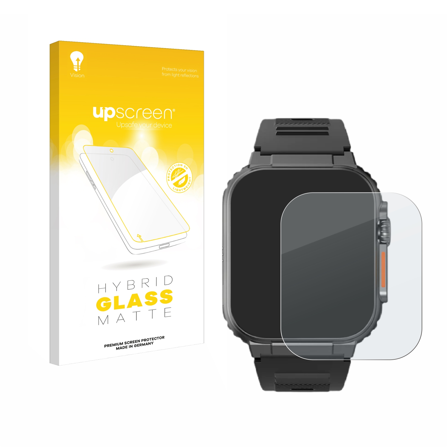 Smartwatch matte The Ultra) Schutzfolie(für UPSCREEN Njord Gear Indestructible