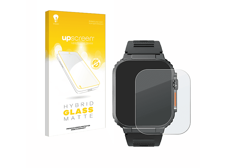 UPSCREEN matte Smartwatch Ultra) Njord Indestructible Gear The Schutzfolie(für