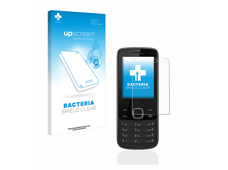 UPSCREEN antibakteriell klare Schutzfolie(für Nokia 2254G)
