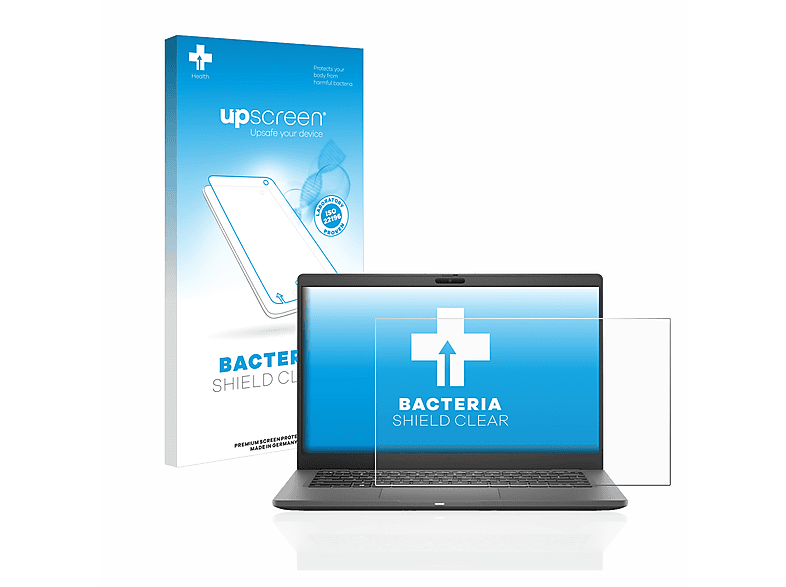 UPSCREEN antibakteriell klare Schutzfolie(für Dell 7310) Latitude