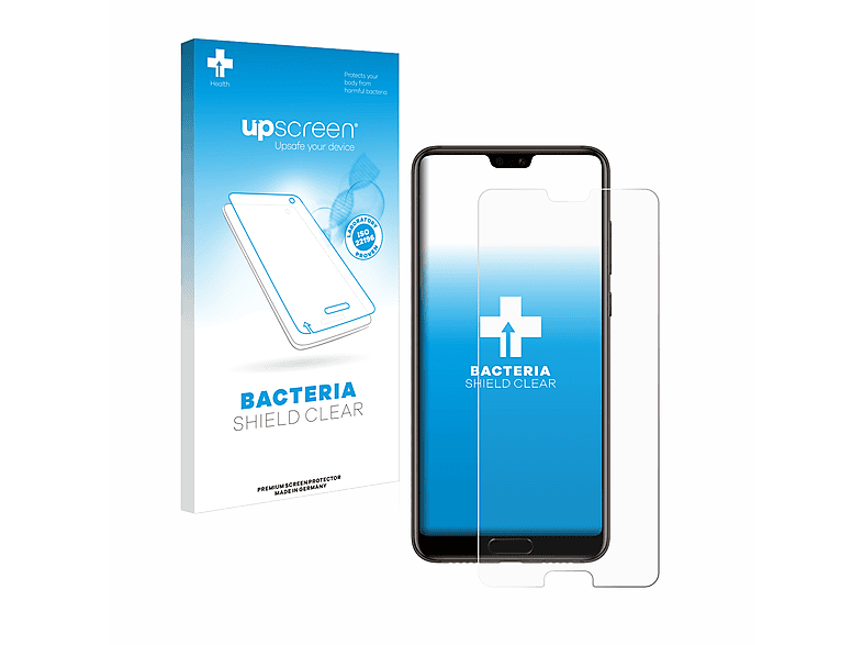 UPSCREEN antibakteriell klare Schutzfolie(für Huawei P20)