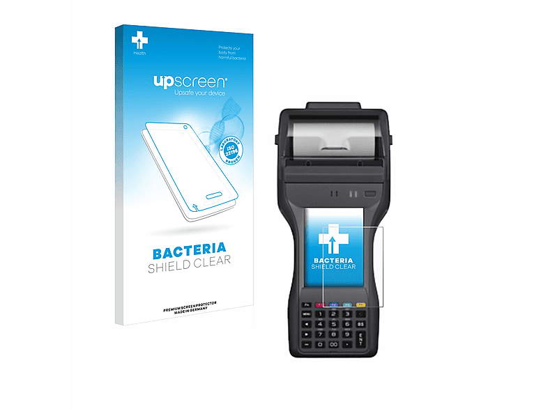 UPSCREEN antibakteriell klare Schutzfolie(für Casio IT-9000)