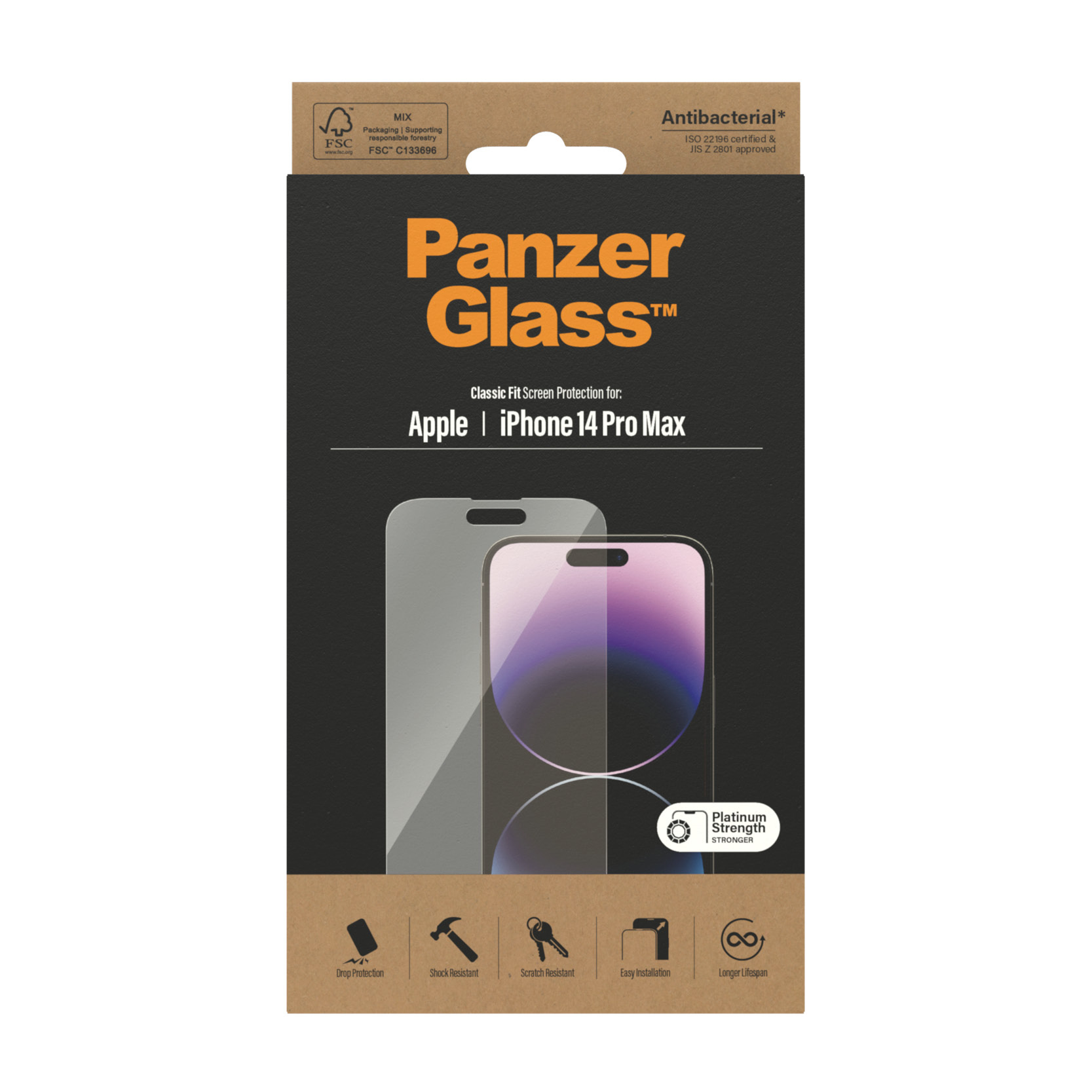 PANZERGLASS PZ-2770 Display protection(für Max) iPhone APPLE Pro 14