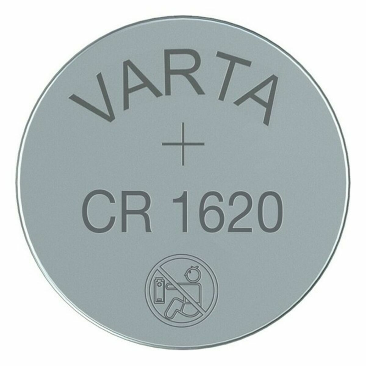 1 VARTA (blíster Ah Knopfzelle, CR1620 3V Li-MnO2, 0.07 litio Pila Mando Volt, Distancia pila) 3