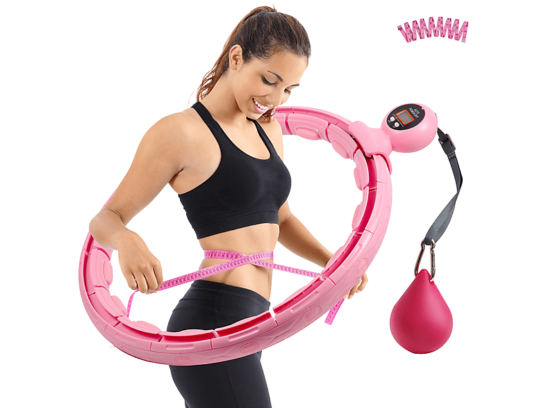 Hula-Hoop Für Erwachsene Mit 0,9 Kg – Abnehmbare Segmente & Inkl. Springseil Für Fitness