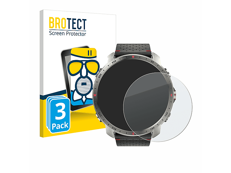 X matte Polar Airglass BROTECT Pro Grit Titan) 3x Schutzfolie(für