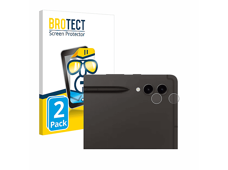 BROTECT 2x klare Tab (NUR Kamera)) Galaxy Ultra Samsung WiFi Schutzfolie(für S9