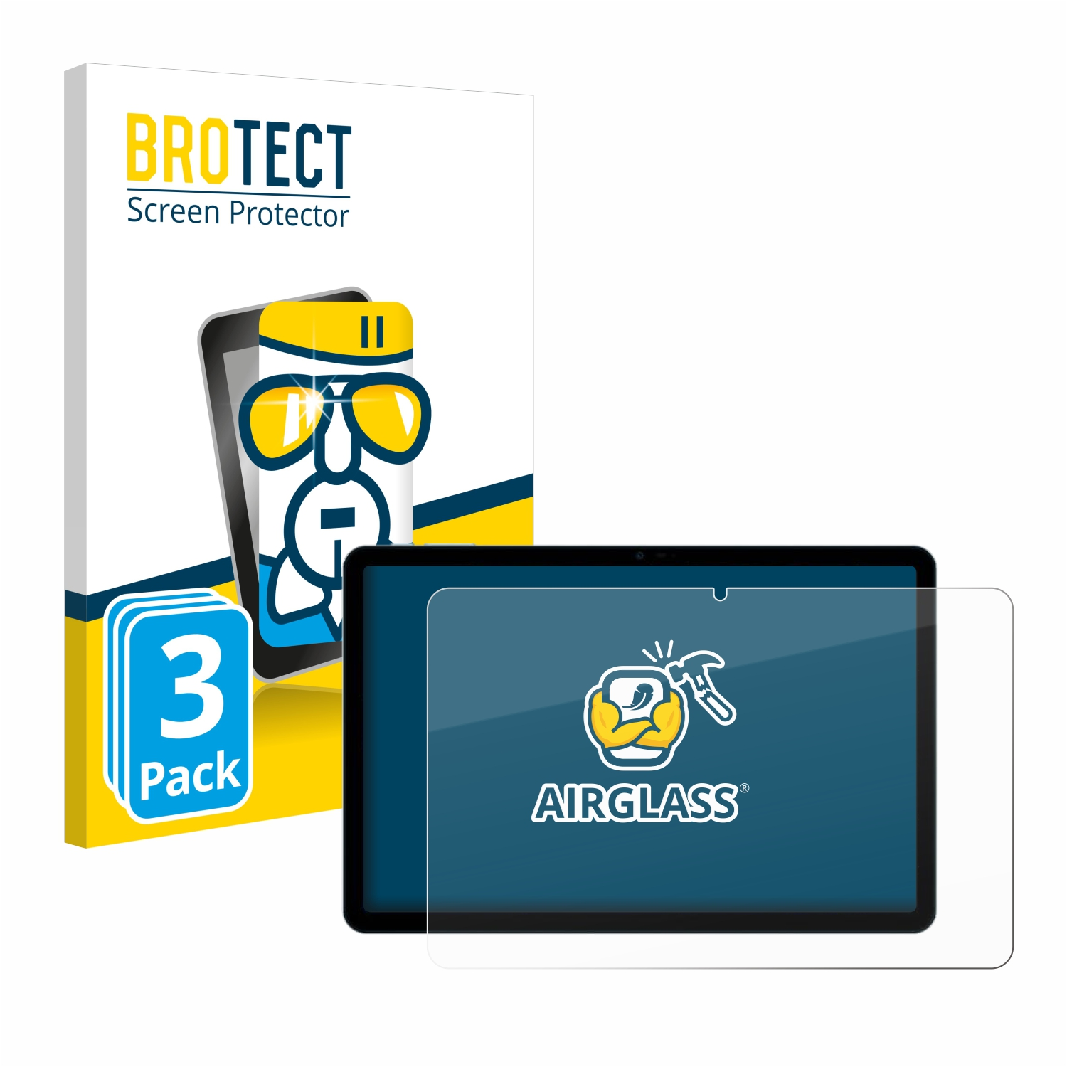 Pro) T30 BROTECT 3x Airglass Doogee klare Schutzfolie(für