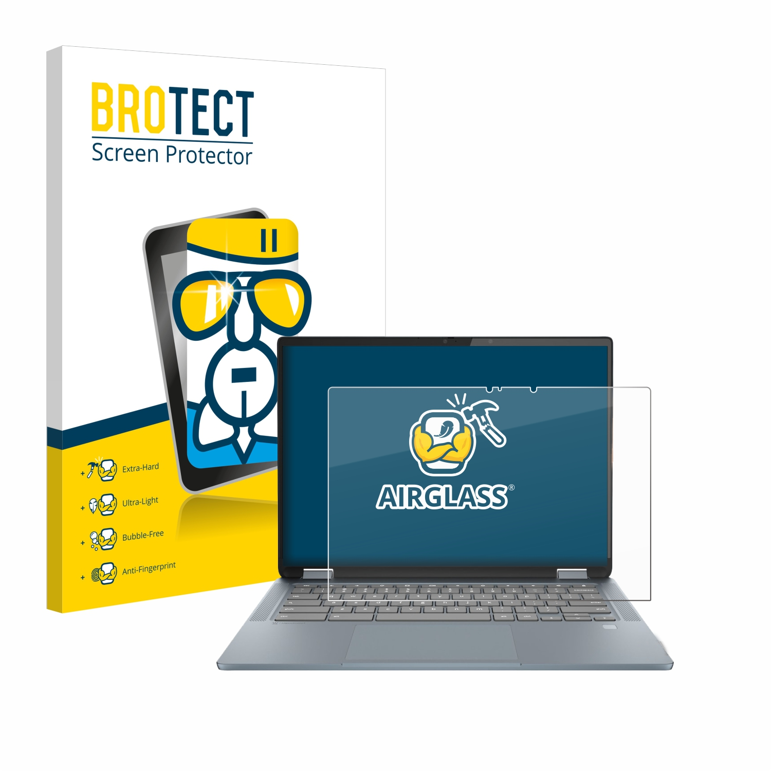 BROTECT Airglass klare Schutzfolie(für Lenovo Gen IdeaPad 7) 14\