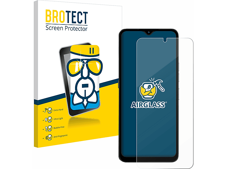 BROTECT Airglass klare Schutzfolie(für Umidigi A15)