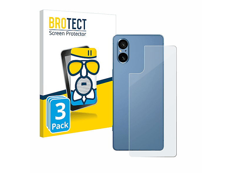 BROTECT 3x 5 Xperia matte Airglass Sony V) Schutzfolie(für