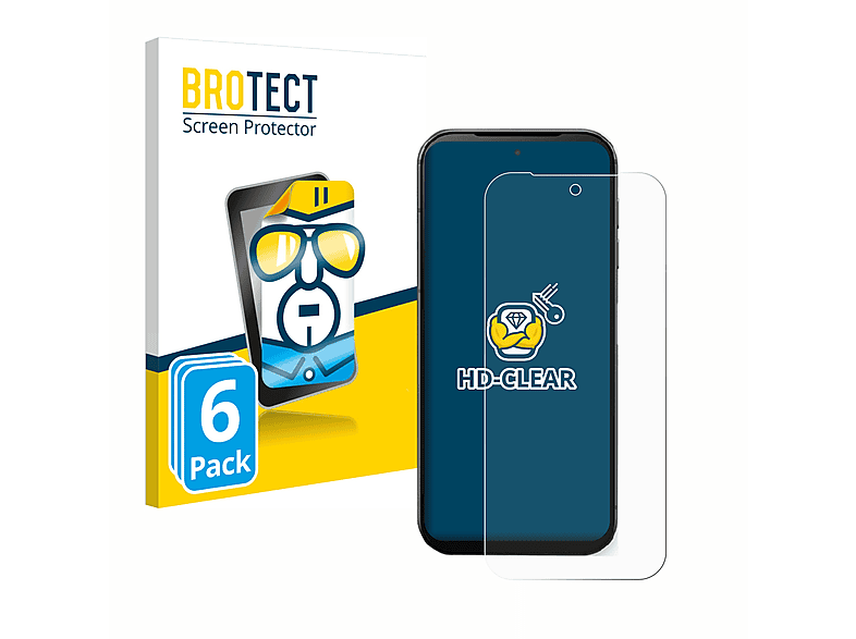 BROTECT 6x klare Schutzfolie(für Fairphone 5) | Displayschutzfolien & Gläser